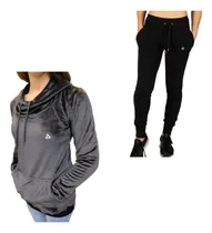 Comprar Conjunto! Buzo Plush Mujer Ng +pantalon Babucha Mujer Ng