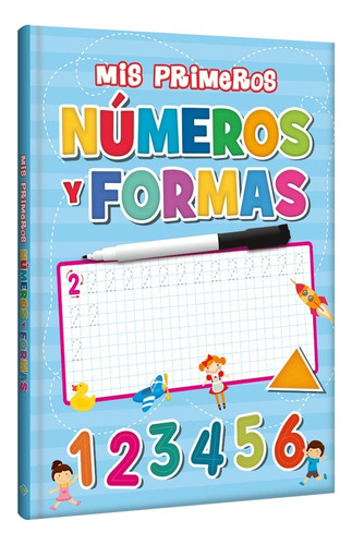 Mis Primeros Números y Formas Pizarra Mágica Editorial Lexus en español