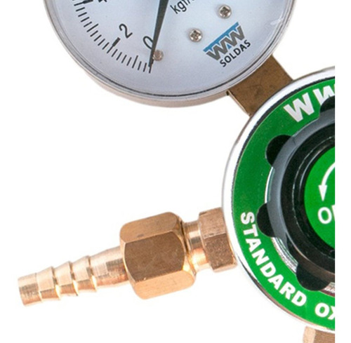 Regulador Para Cilindro De Oxigênio Novo W22 Wwsoldas