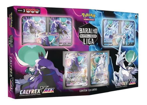 Pokemon Box Baralho Batalha De Liga Calyrex Vmax Copag 31515