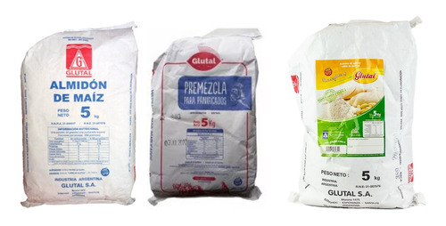 Fecula De Maiz - Premezcla - Harina De Arroz X5kg