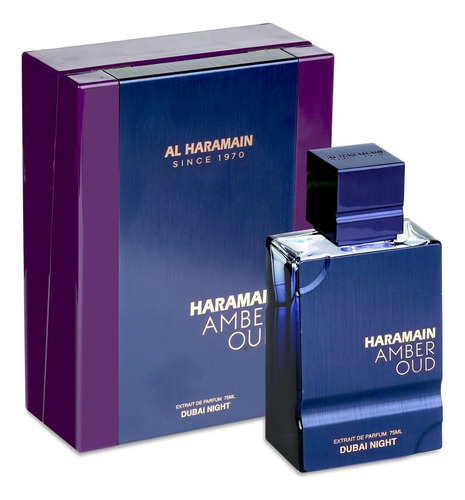 Perfume Al Haramain Amber Oud Dubai Night 2.53 Oz Extrait