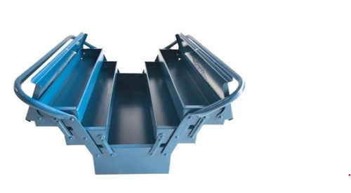 Caixa de ferramentas Fercar 07 de metal 20cm x 50cm x 21cm azul
