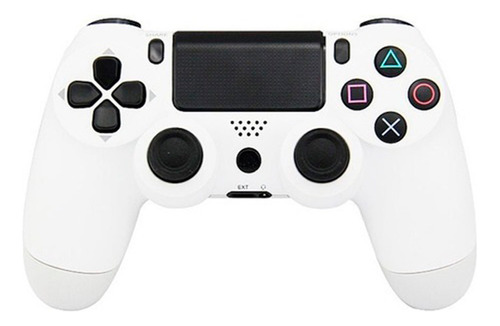 Joystick Control Inalámbrico Para Ps4 Color Blanco