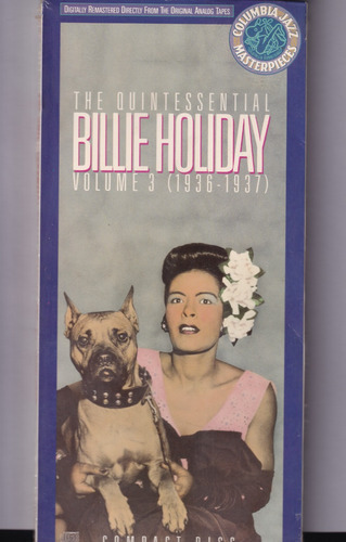 The Quintessential Billie Holiday Vol 3 Cd Nuevo Long Box 