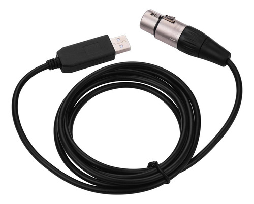 Cable Convertidor Rs485 Dmx512 Usb A Interfaz Hembra Xlr De