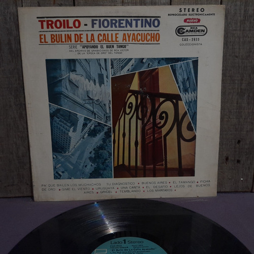 Troilo / Fiorentino El Bulín De La Calle Ayacucho Vinilo Lp