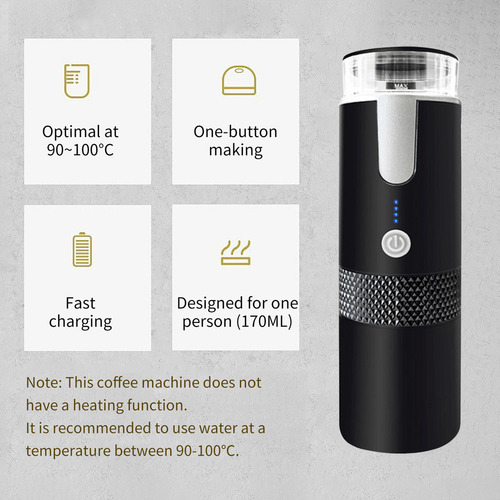 Caneca De Café Portátil Coffee Home Portable Capsule Office