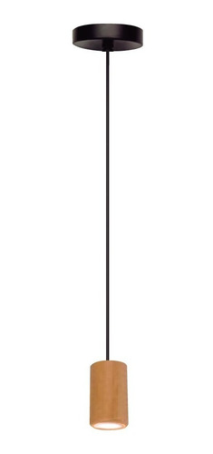 Colgante Infinit Gu10 Led Incluida Madera Lenga Buena Luz