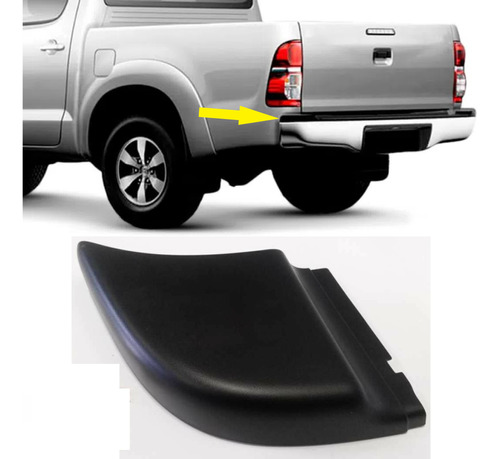 Puntera Paragolpe Trasero Toyota Hilux 2005 Al 2015