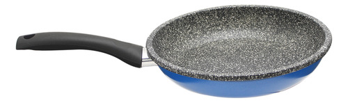 Sarten Italiano Grueso Antiadherente Granito 24 Cm Color Azul