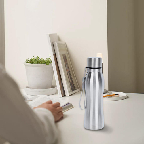 Botella De Agua De Acero Inoxidable, Taza De Agua De Metal P