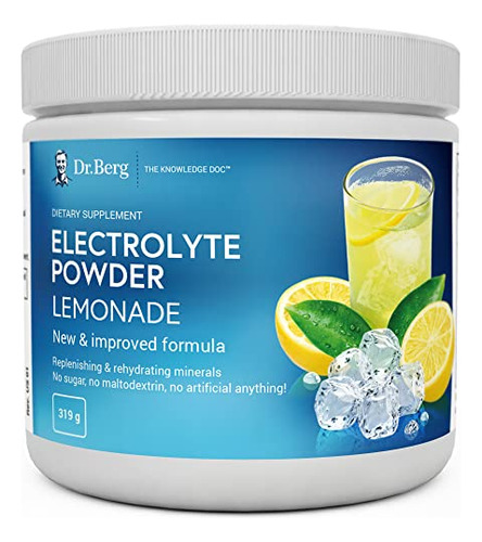 Dr. Berg's Original Electrolyte Powder Limonada  Suplemento