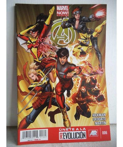 Avengers 06 Now Editorial Televisa