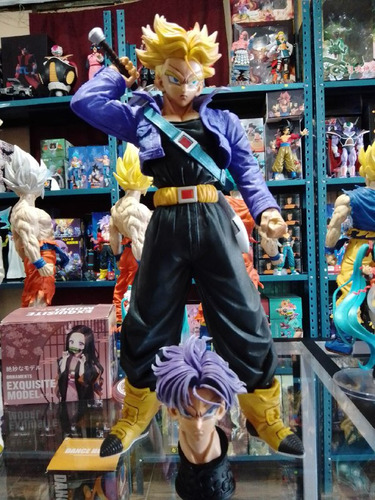 Figura De Dragon Ball Z Trunks Ssj 43cm Alto Pvc