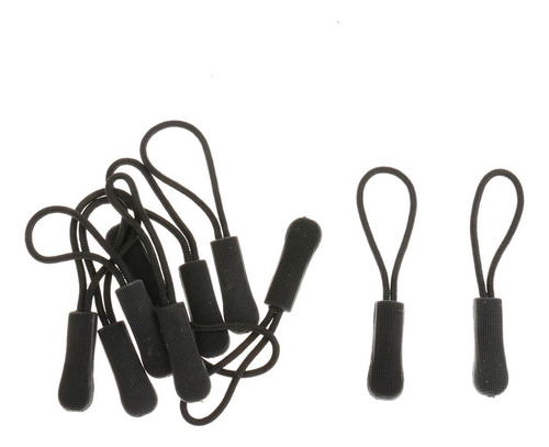 10pcs Zipper Pull Cord Zip Puller Slider Bolsa De Reemplazo