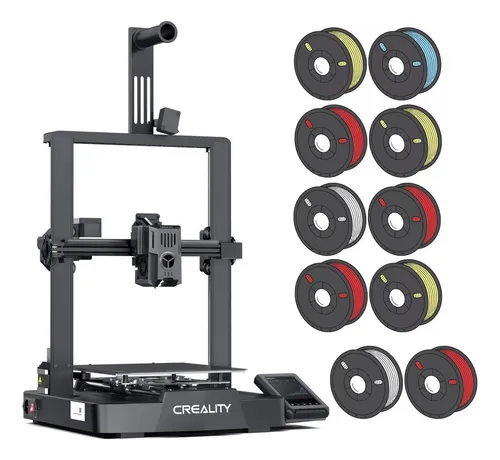 Impresora 3d Creality Ender 3v3 Ke + 10 Kg Filamento Pla