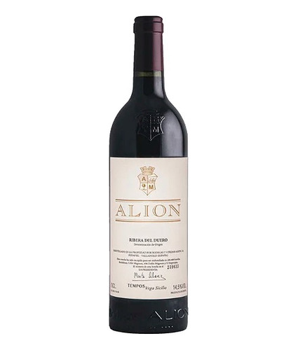 Vinho Tinto Espanhol Alión (vega Sicilia).