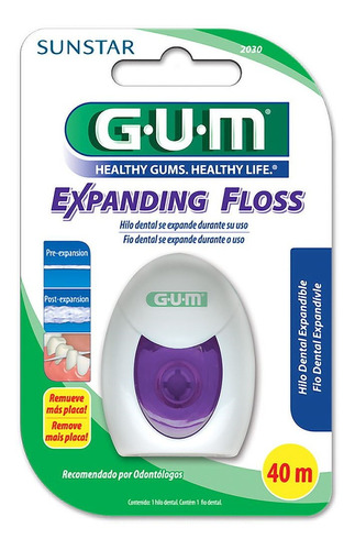 Hilo Dental Gum Expanding Floss 2030 40 Mts