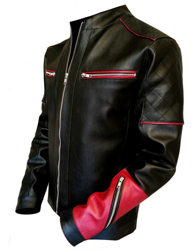 Campera Bleed Cuero Eco Ahle