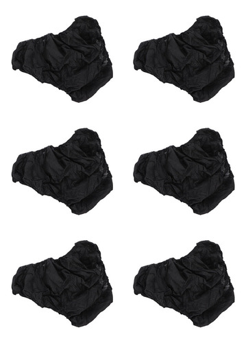 F Calzoncillos Desechables, 50 Unidades, Color Negro, Talla