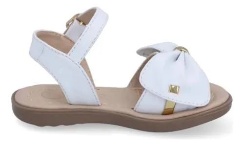 Sandalia Elegance Blanca - Sandalias Niñas Papos