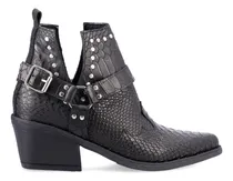 Comprar Botas Mujer Zapatos Cuero Charritos Texanas Botineta Heben Calzados