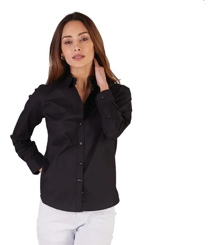Polo Club Mujer Camisa Negro