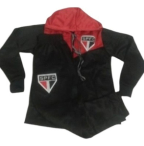 Conjunto Infantil Agasalho Juvenil Zr97 Preto 14