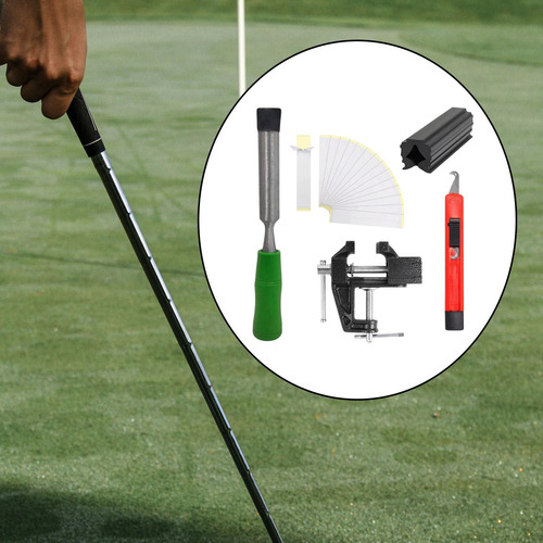 Kit De Agarre De Golf Hook Blade Professional Fácil Verde