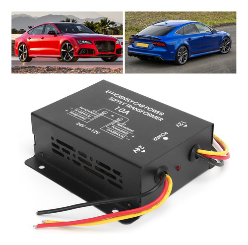 - Transformador 10a Dc Convertidor De Corriente 24v A 12v