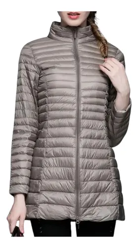 Chamarra Americana Para Mujer Utex Color Cafe Talla Mediana