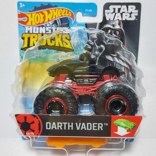 Monster Trucks 1 64 Hot Wheels de Darth Vader - Mattel FYJ44-hh