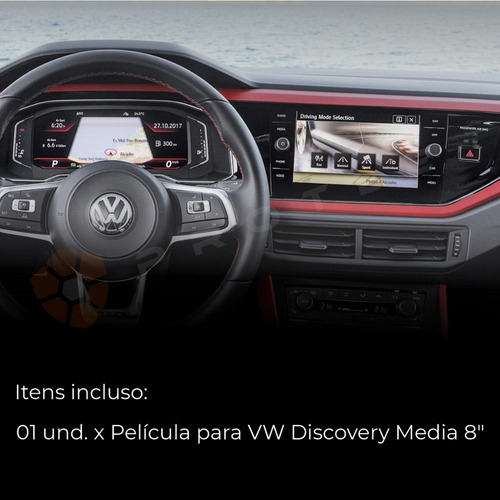 Película Anti Digital Multímidia Vw Jetta Gli 2019 2020 2021