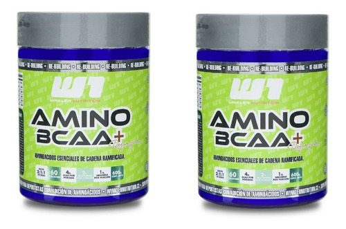 Amino Bcaa X2 Pack 120 Servicios 4 Meses Envío Gratis