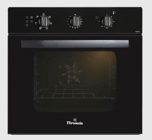 Horno empotrable eléctrico Florencia 7857F 63L negro 220V-240V