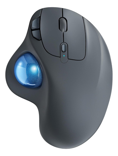 Ratón Trackball Inalámbrico Nulea, Ergonómico Recargable, Fá