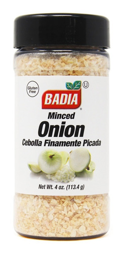 Badia Condimento Cebolla Finamente Picada Pack 6 Un X 113.4g