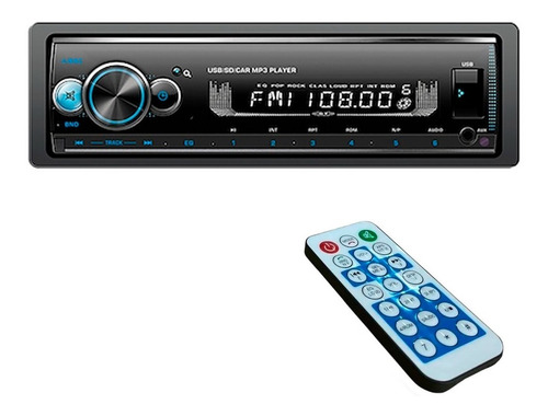 Stereo Universal Frente Desmontable Fy7123 Mp3 Bt Fm Usb