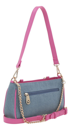 Bolsa Crossbody Barbie De Gorett Br25025-9 Color Azul