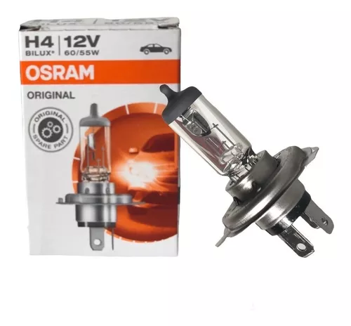 Lámpara Osram H4 Para Auto 12v 60/55w P43t Alemania Original