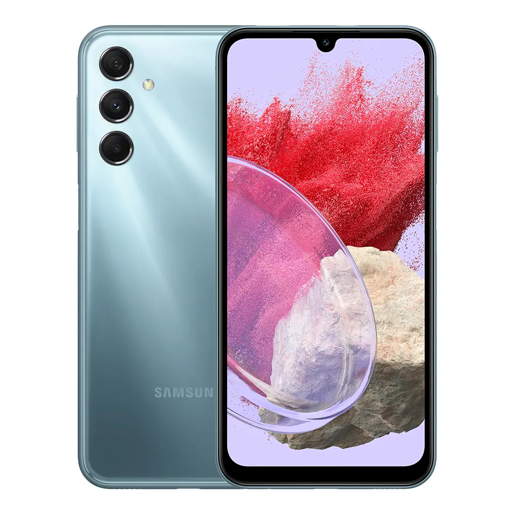 Smartphone Samsung Galaxy M34 5g, 128gb, 6gb, Tela 6.5 Cor Azul - Bom (Recondicionado)