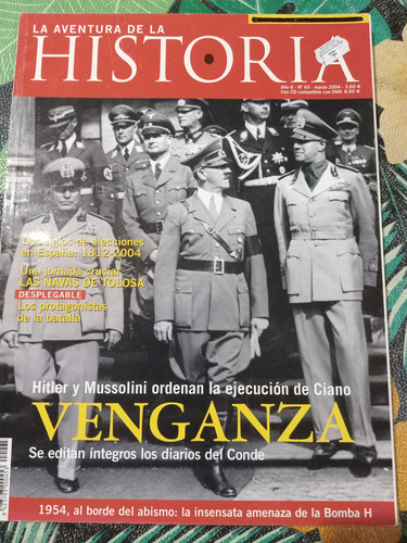 La Aventura De La Historia X3 Mussolini Hitler Franco (Usado)