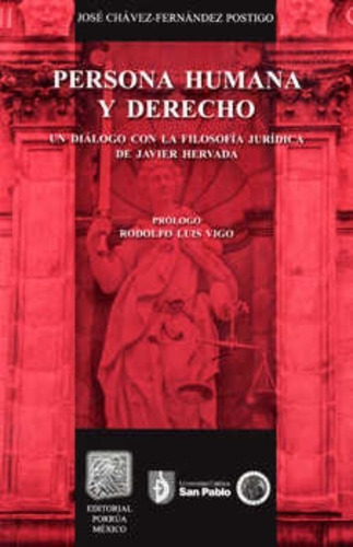 Libro Persona Humana Y Derecho General José Chávez Porrua