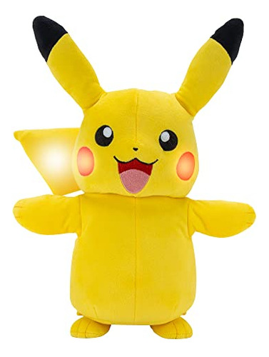 Peluche Pokémon Pikachu Electric Charge Con Efectos De Sonid