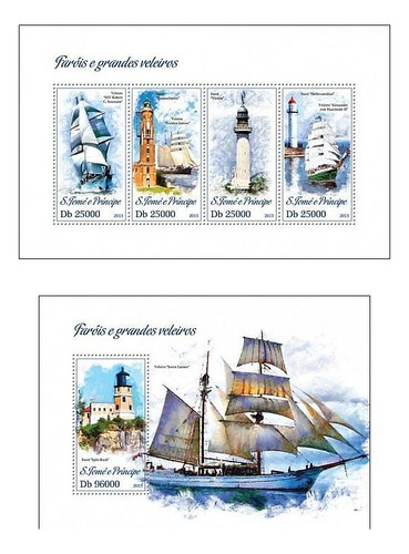 Faros - Veleros - Santo Tomé 2013 - Hojita + Block Mint