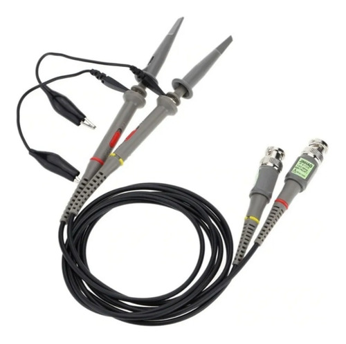 4x Sonda De Osciloscopio Hantek Bnc P6100 100mhz, Mhz 1x 10