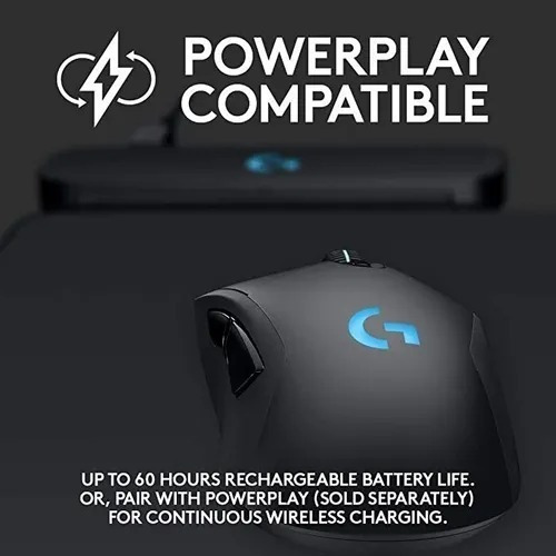 Mouse Gamer Logitech G703 Inalámbrico Lightspeed Hero Rbg