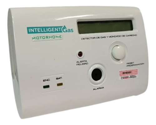 Detector Dual De Gas Y Monoxido Intelligentgas Motorhome 