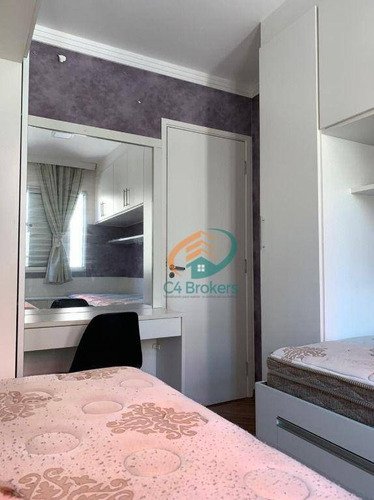 Imagem 9 de 26 de Apartamento Com 2 Dormitórios À Venda, 49 M² Por R$ 280.000,00 - Jardim Rossi - Guarulhos/sp - Ap4816
